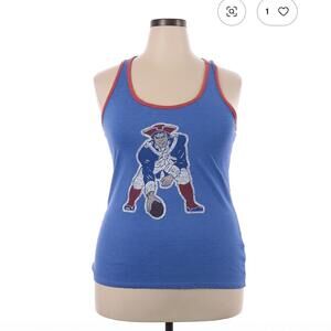 Nike NFL Team Apparel Patriots Blue Tank Top XL